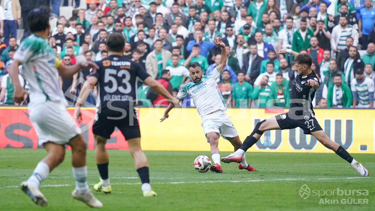 BURSASPOR - KAHRAMANMARAŞ İSTİKLAL MAÇ FOTOĞRAFLARI