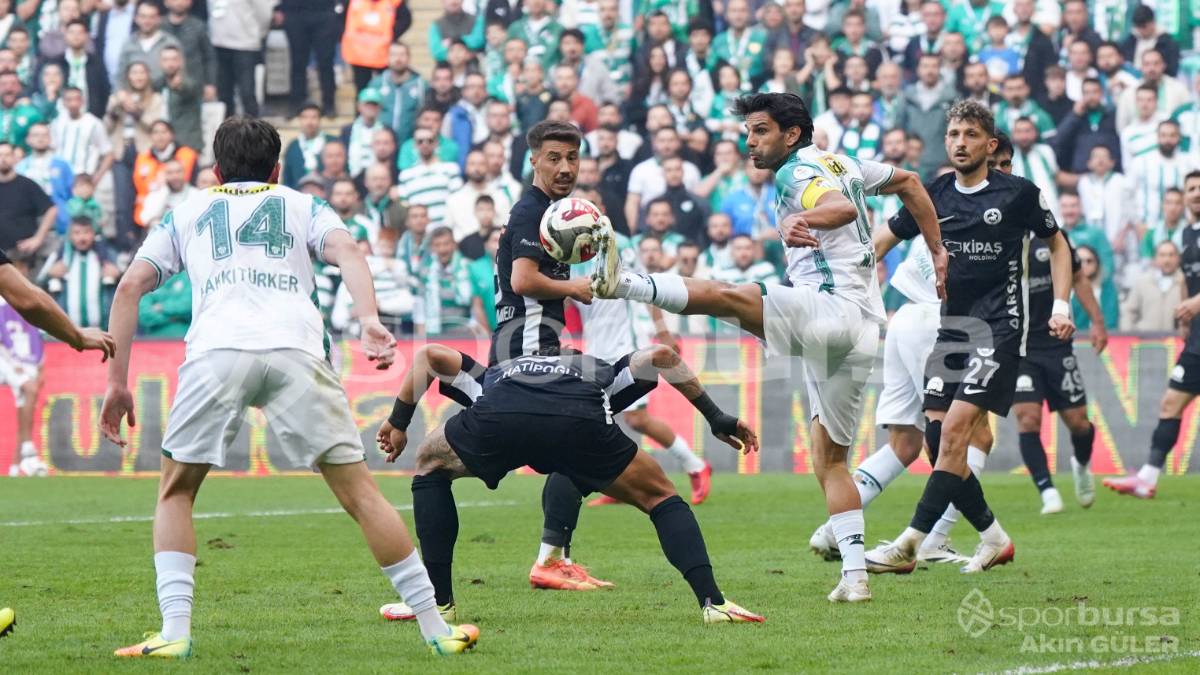 BURSASPOR - KAHRAMANMARAŞ İSTİKLAL MAÇ FOTOĞRAFLARI