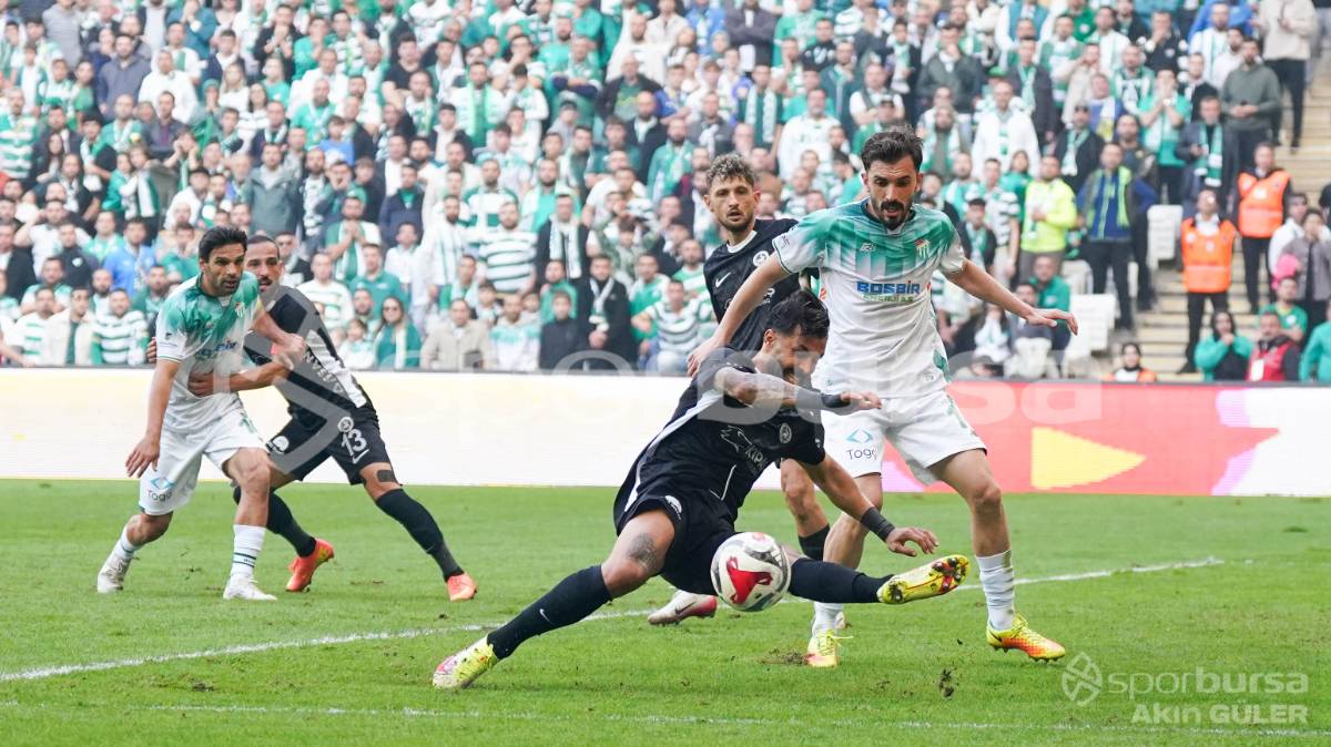 BURSASPOR - KAHRAMANMARAŞ İSTİKLAL MAÇ FOTOĞRAFLARI
