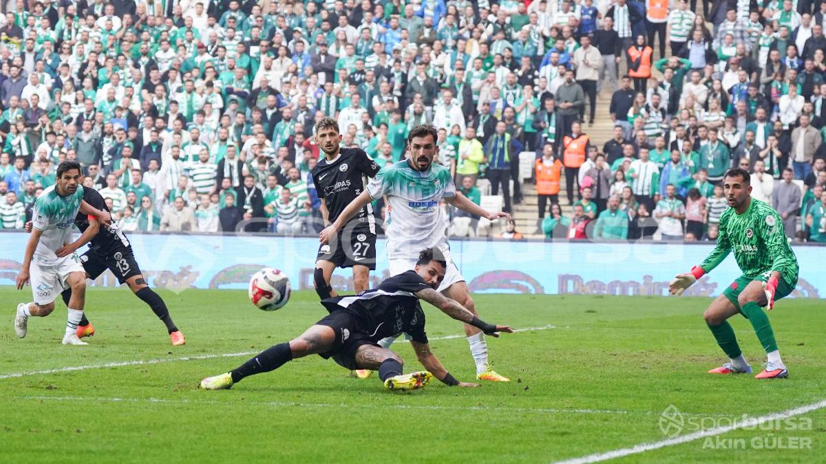 BURSASPOR - KAHRAMANMARAŞ İSTİKLAL MAÇ FOTOĞRAFLARI