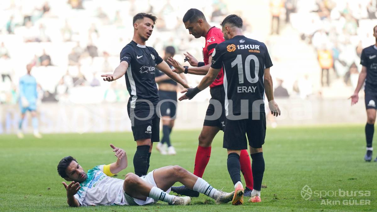 BURSASPOR - KAHRAMANMARAŞ İSTİKLAL MAÇ FOTOĞRAFLARI