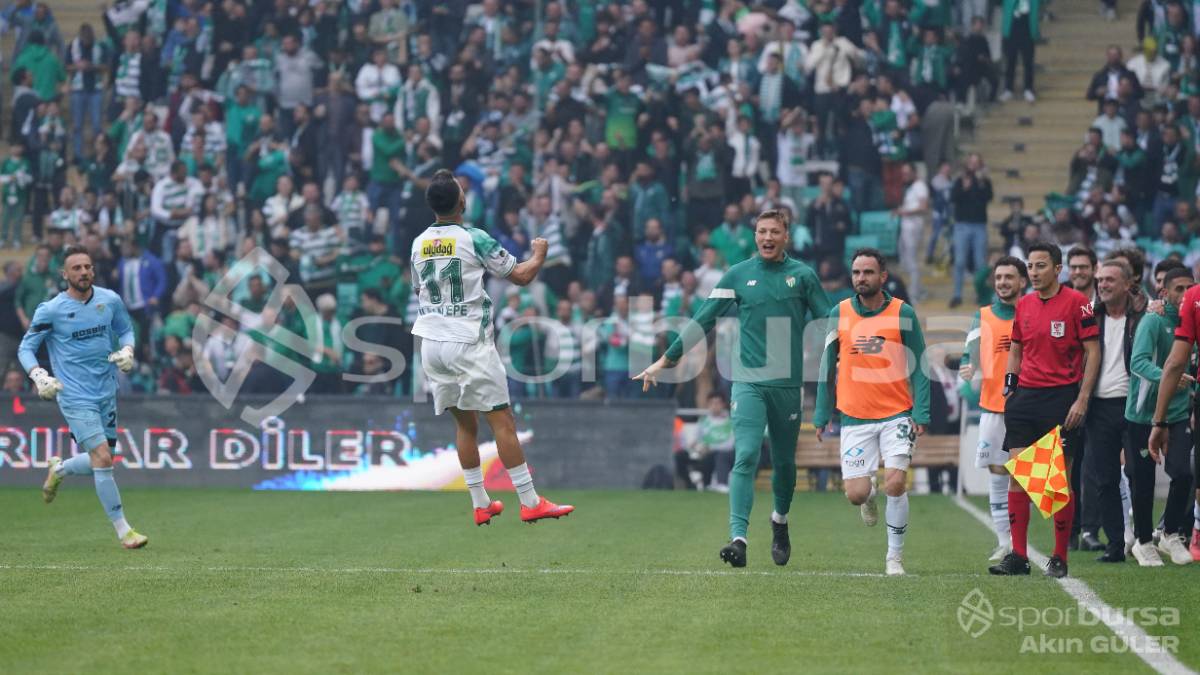 BURSASPOR - KAHRAMANMARAŞ İSTİKLAL MAÇ FOTOĞRAFLARI