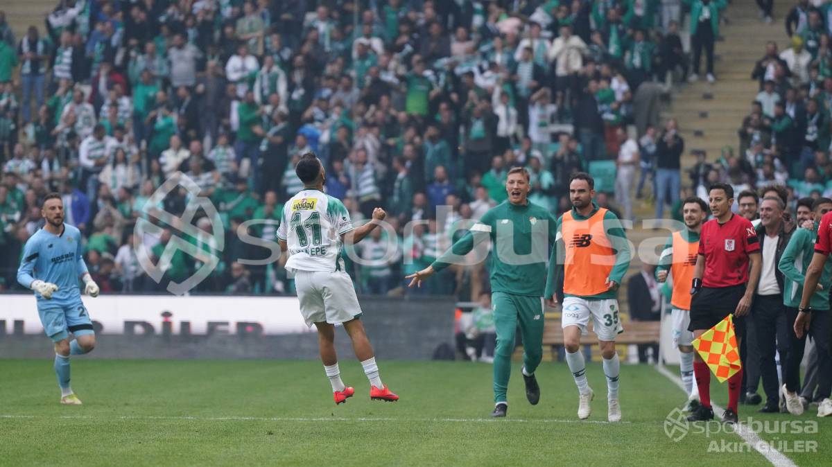 BURSASPOR - KAHRAMANMARAŞ İSTİKLAL MAÇ FOTOĞRAFLARI