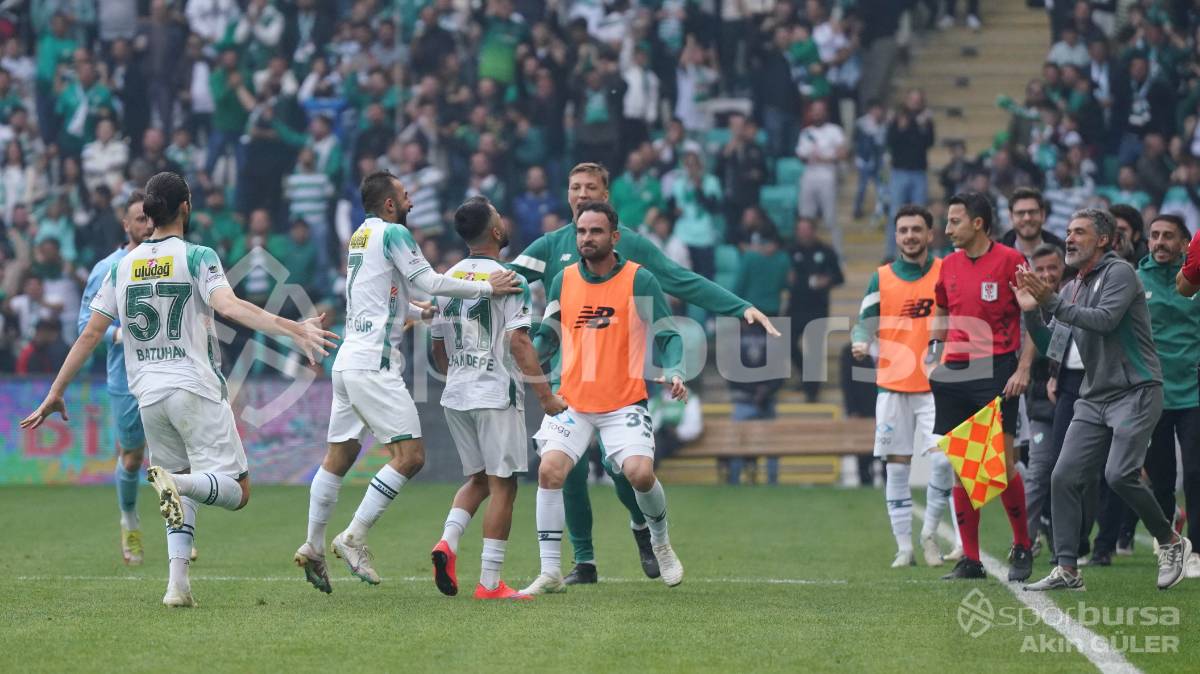 BURSASPOR - KAHRAMANMARAŞ İSTİKLAL MAÇ FOTOĞRAFLARI