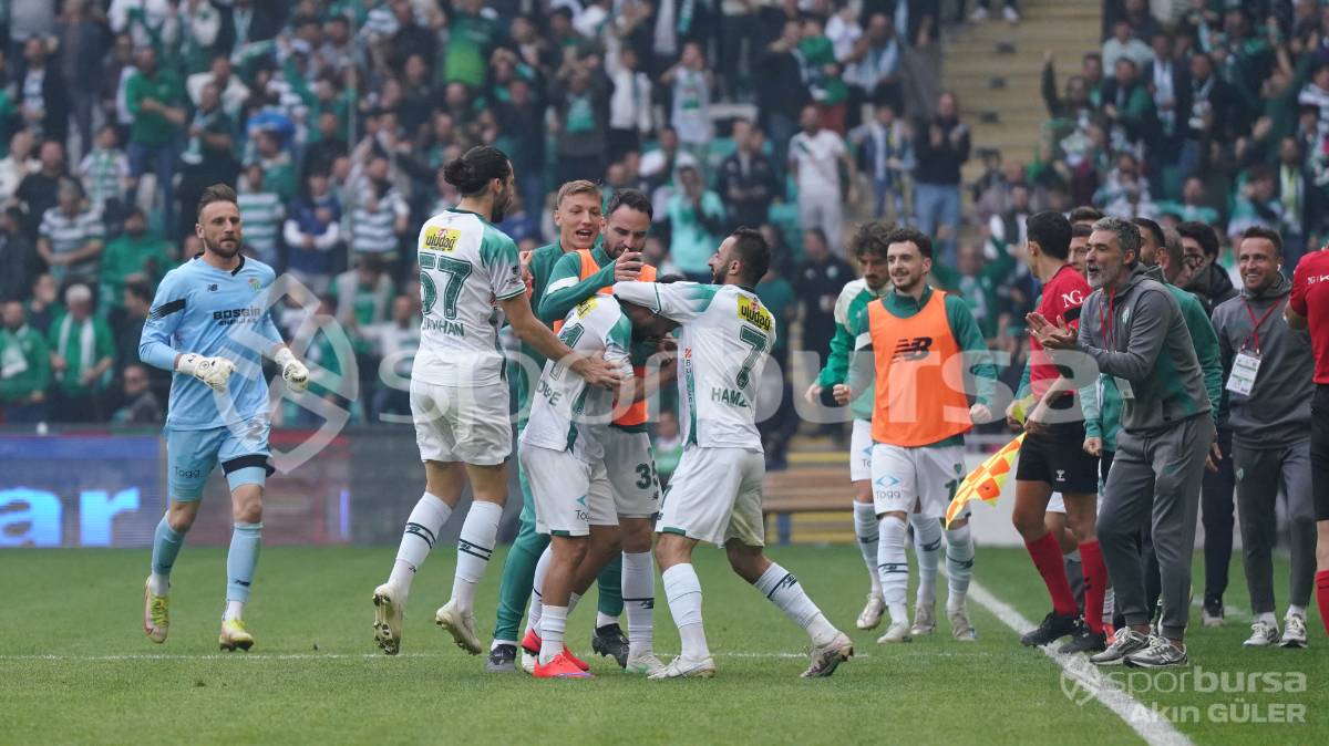 BURSASPOR - KAHRAMANMARAŞ İSTİKLAL MAÇ FOTOĞRAFLARI