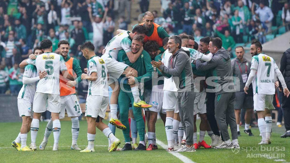 BURSASPOR - KAHRAMANMARAŞ İSTİKLAL MAÇ FOTOĞRAFLARI