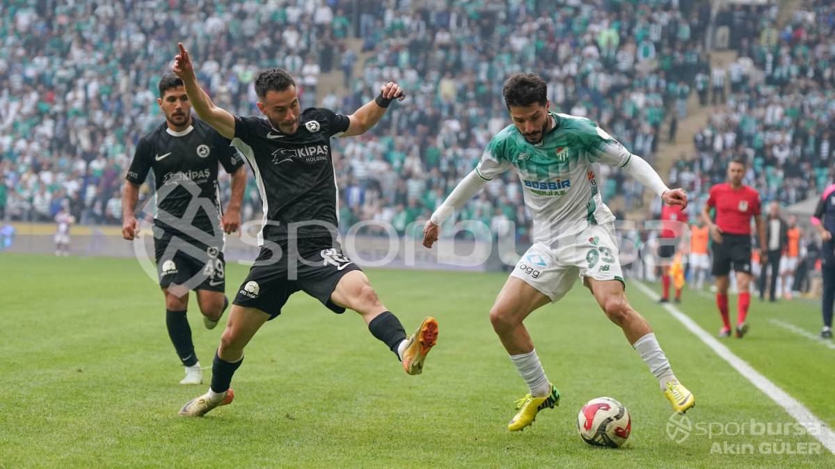 BURSASPOR - KAHRAMANMARAŞ İSTİKLAL MAÇ FOTOĞRAFLARI