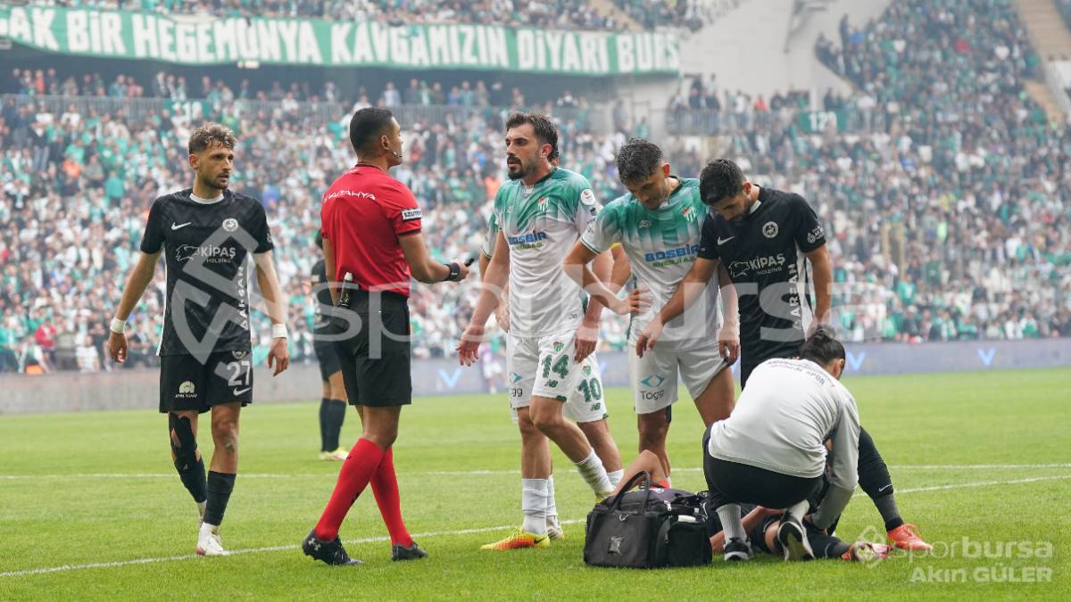 BURSASPOR - KAHRAMANMARAŞ İSTİKLAL MAÇ FOTOĞRAFLARI