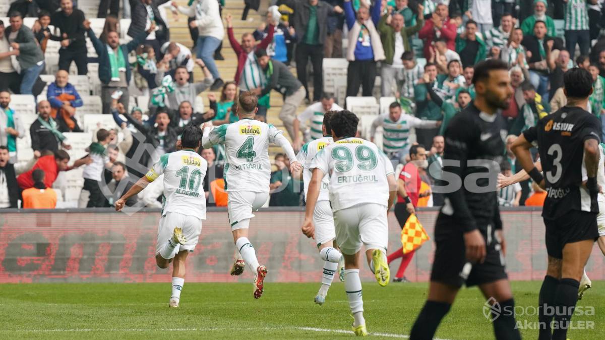 BURSASPOR - KAHRAMANMARAŞ İSTİKLAL MAÇ FOTOĞRAFLARI