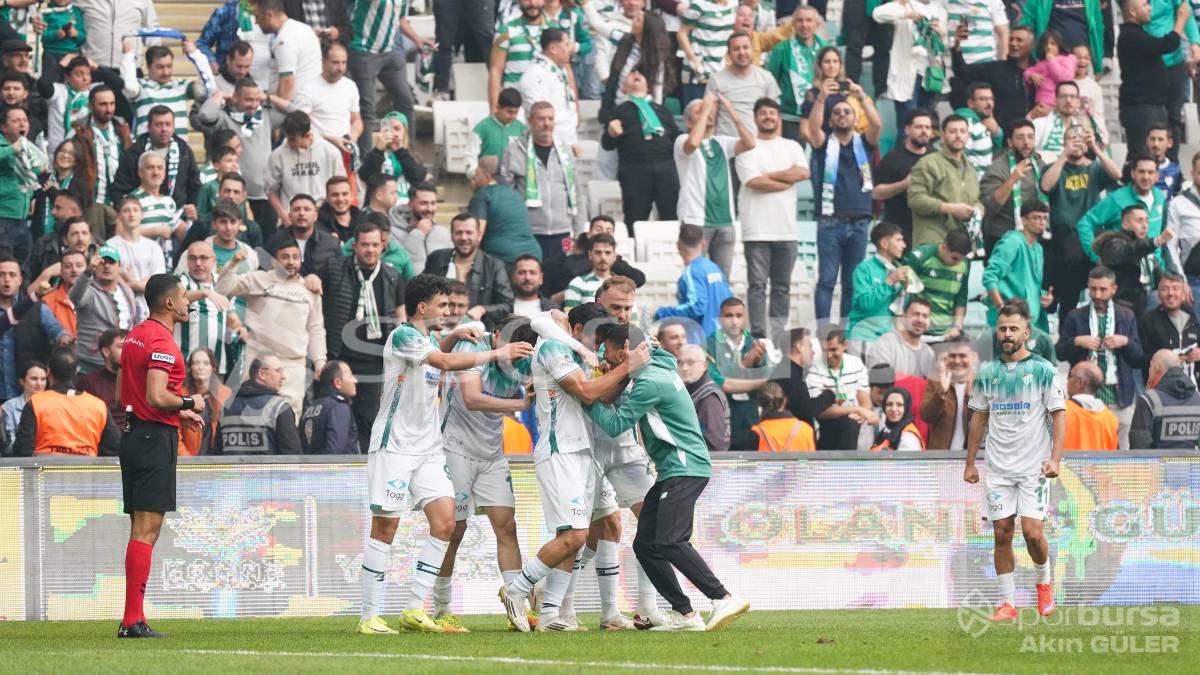 BURSASPOR - KAHRAMANMARAŞ İSTİKLAL MAÇ FOTOĞRAFLARI