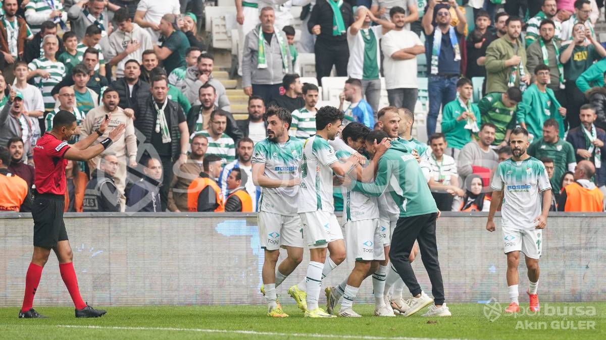 BURSASPOR - KAHRAMANMARAŞ İSTİKLAL MAÇ FOTOĞRAFLARI