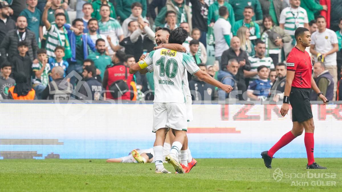 BURSASPOR - KAHRAMANMARAŞ İSTİKLAL MAÇ FOTOĞRAFLARI