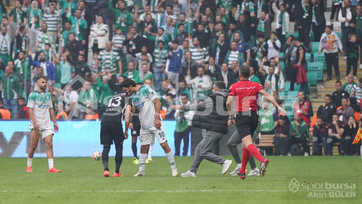 BURSASPOR - KAHRAMANMARAŞ İSTİKLAL MAÇ FOTOĞRAFLARI