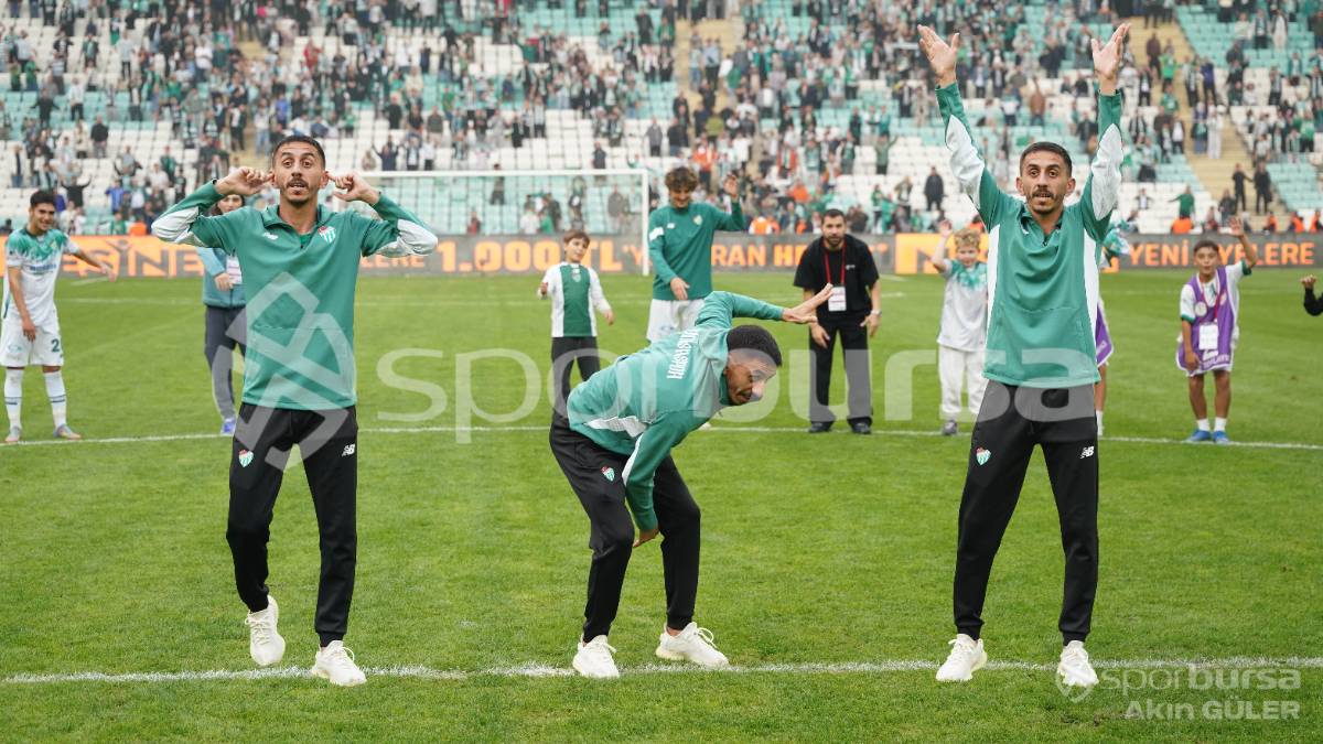 BURSASPOR - KAHRAMANMARAŞ İSTİKLAL MAÇ FOTOĞRAFLARI