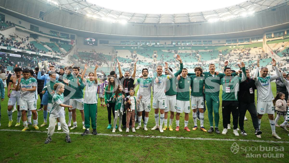 BURSASPOR - KAHRAMANMARAŞ İSTİKLAL MAÇ FOTOĞRAFLARI