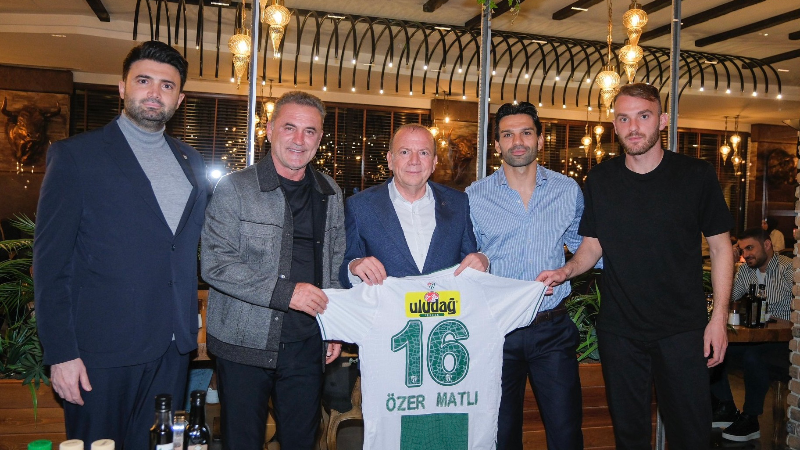 Matlı’dan Bursaspor’a moral yemeği