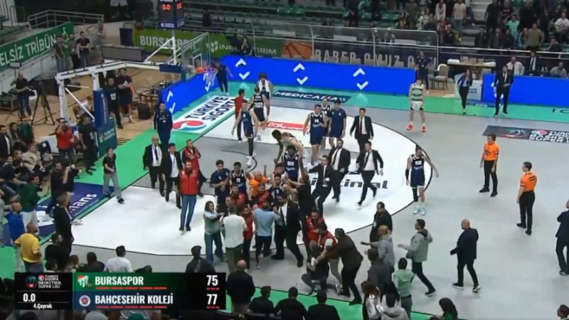 TBF’den Bahçeşehir’e komik cezalar!