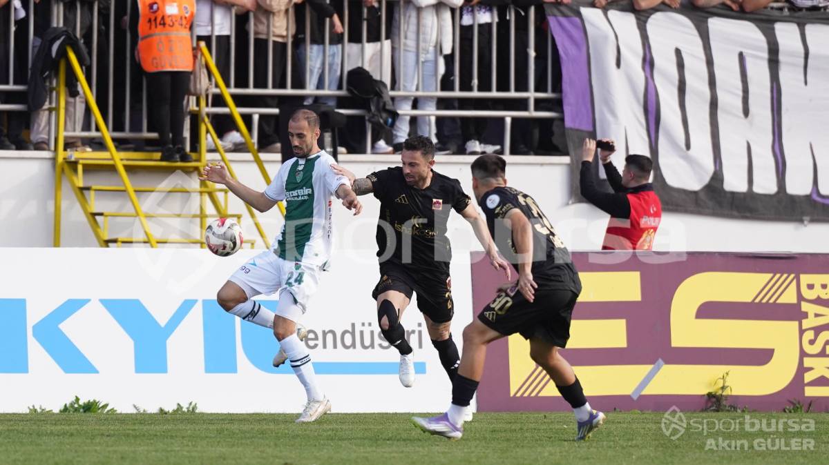 GÜZİDE GEBZE - BURSASPOR MAÇ FOTOĞRAFLARI