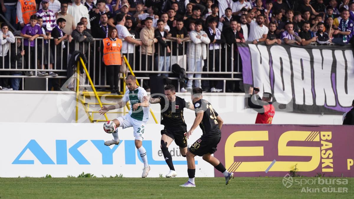 GÜZİDE GEBZE - BURSASPOR MAÇ FOTOĞRAFLARI