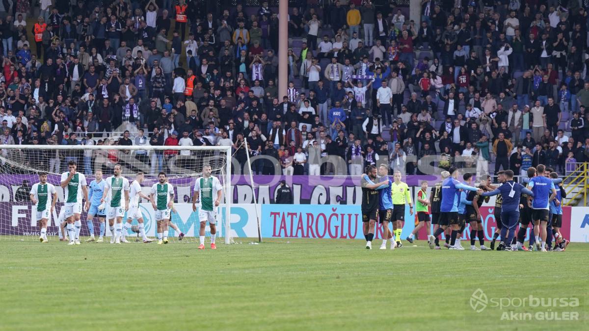 GÜZİDE GEBZE - BURSASPOR MAÇ FOTOĞRAFLARI