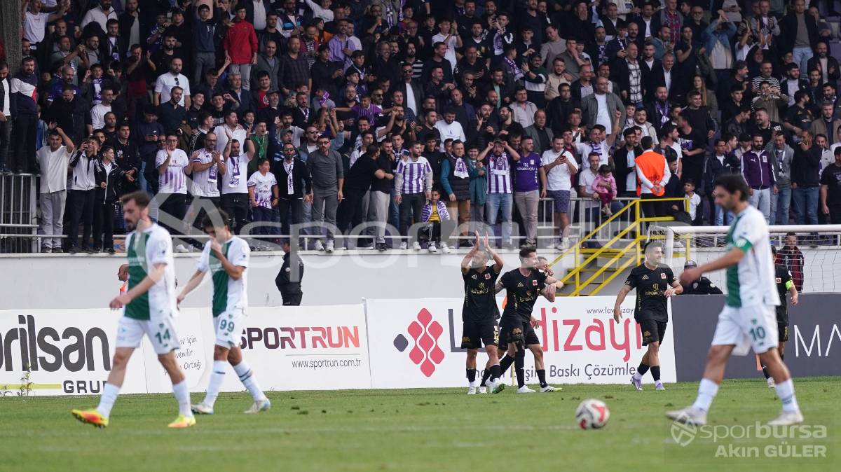 GÜZİDE GEBZE - BURSASPOR MAÇ FOTOĞRAFLARI