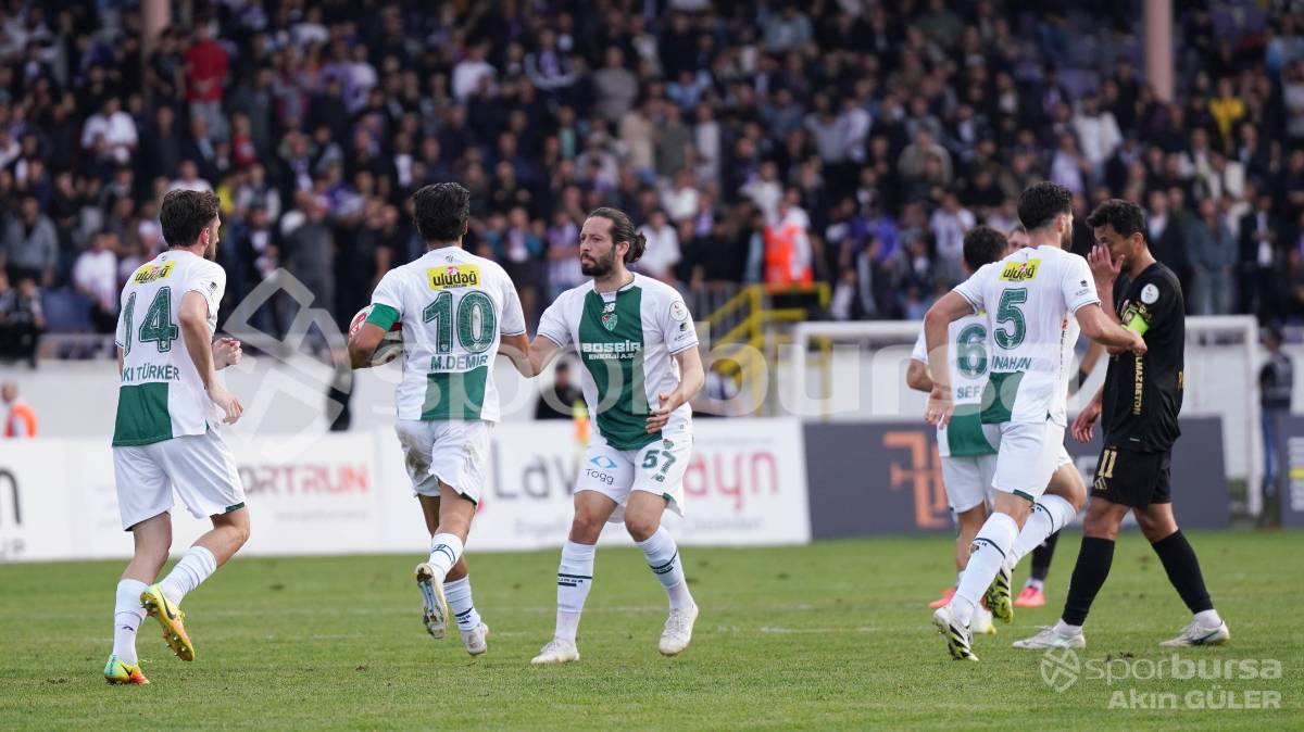 GÜZİDE GEBZE - BURSASPOR MAÇ FOTOĞRAFLARI