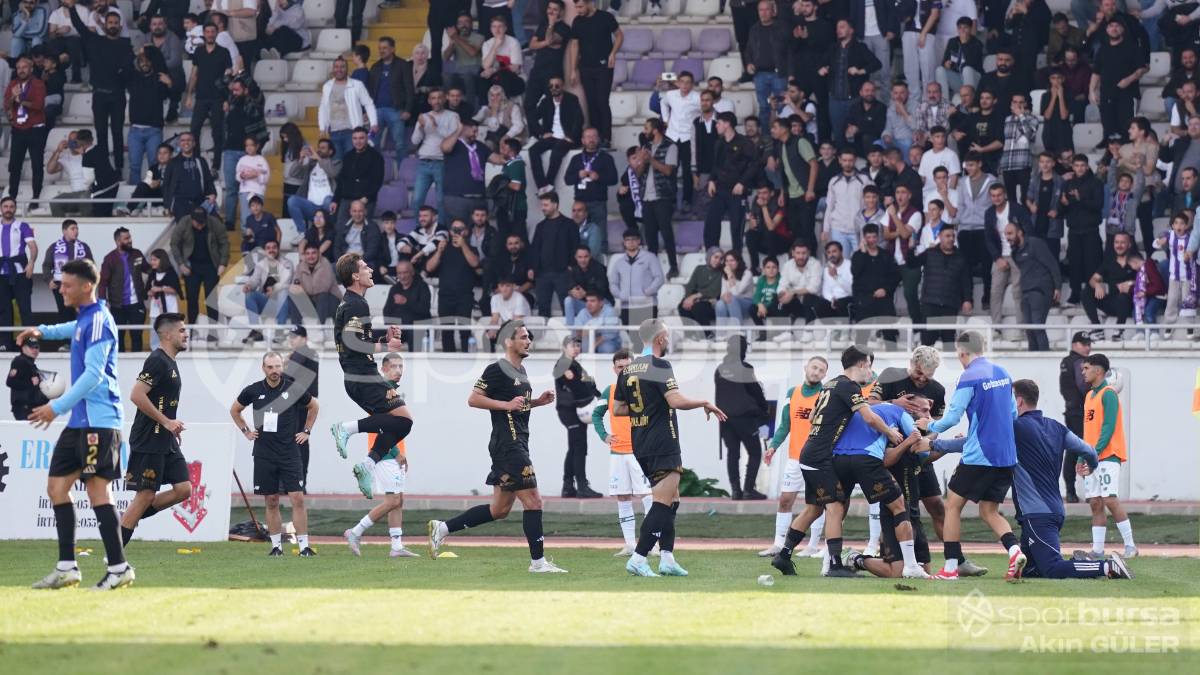 GÜZİDE GEBZE - BURSASPOR MAÇ FOTOĞRAFLARI
