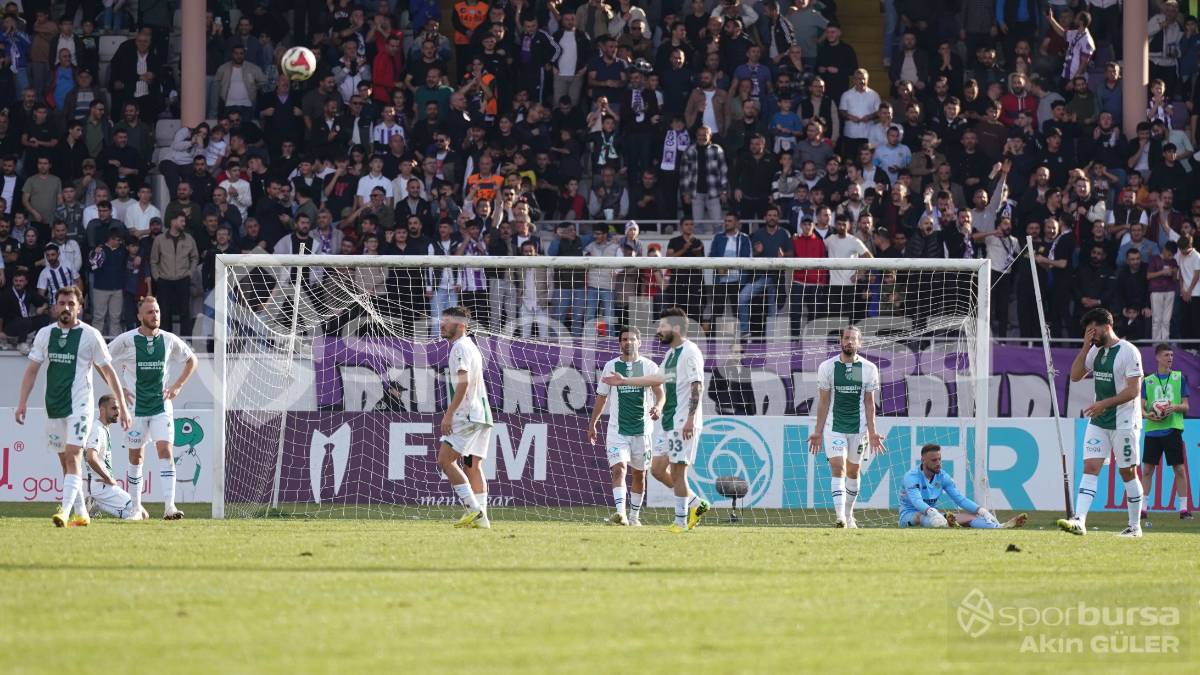 GÜZİDE GEBZE - BURSASPOR MAÇ FOTOĞRAFLARI