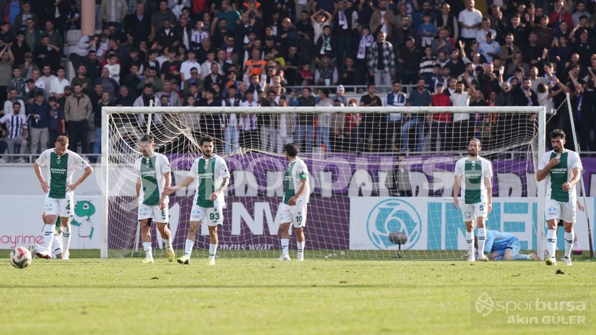 GÜZİDE GEBZE - BURSASPOR MAÇ FOTOĞRAFLARI