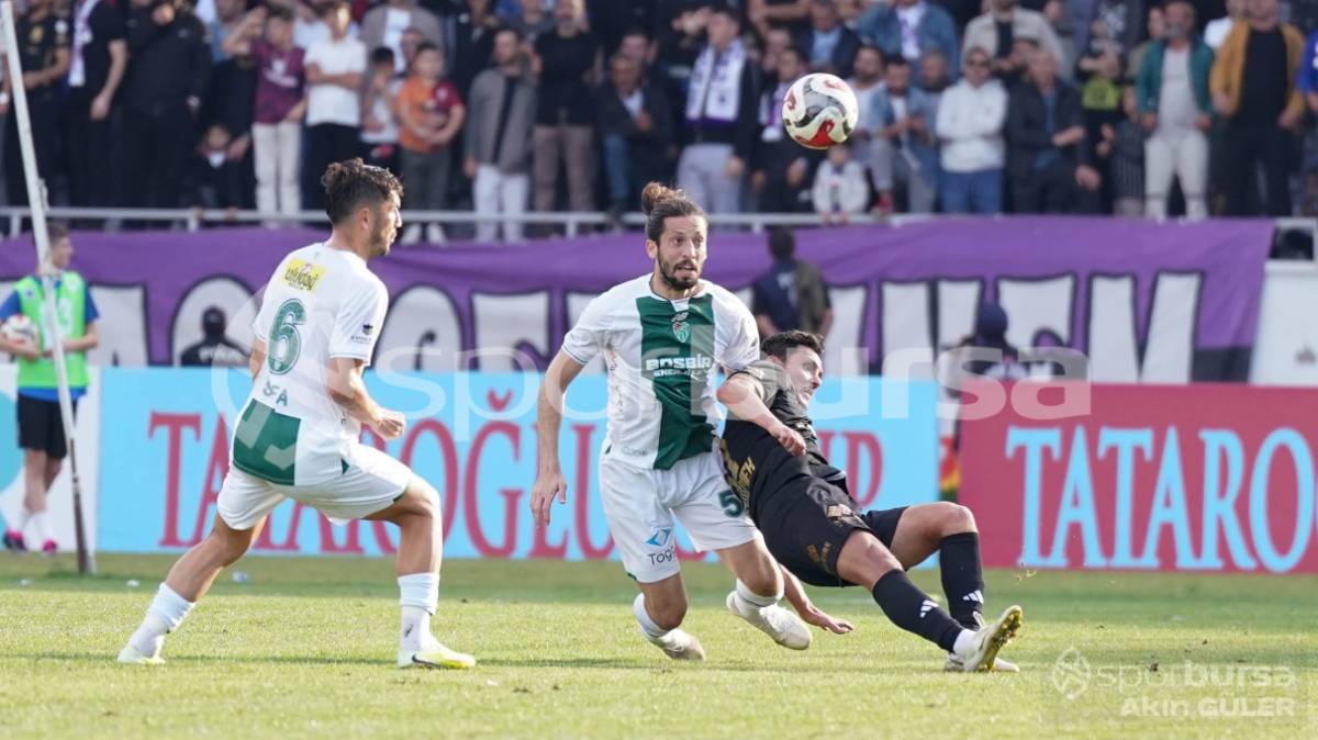 GÜZİDE GEBZE - BURSASPOR MAÇ FOTOĞRAFLARI