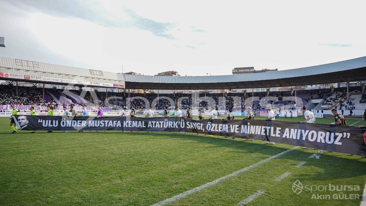 GÜZİDE GEBZE - BURSASPOR MAÇ FOTOĞRAFLARI