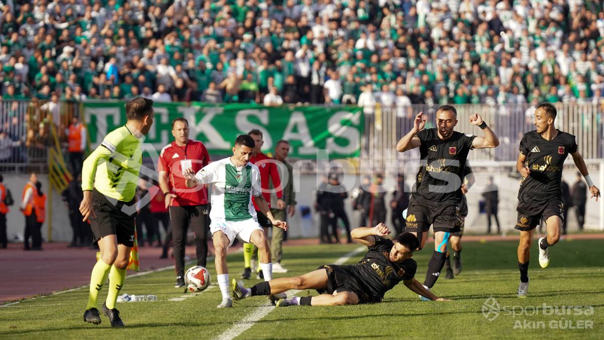 GÜZİDE GEBZE - BURSASPOR MAÇ FOTOĞRAFLARI