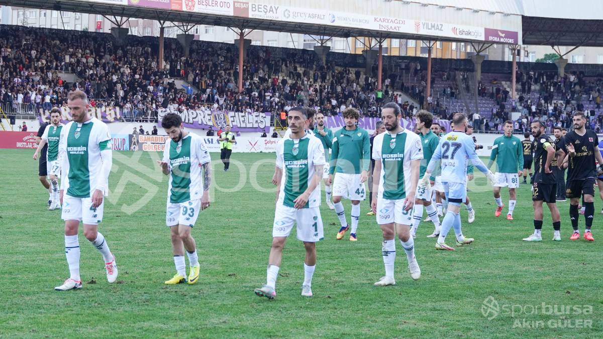 GÜZİDE GEBZE - BURSASPOR MAÇ FOTOĞRAFLARI