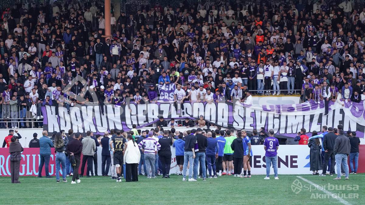 GÜZİDE GEBZE - BURSASPOR MAÇ FOTOĞRAFLARI