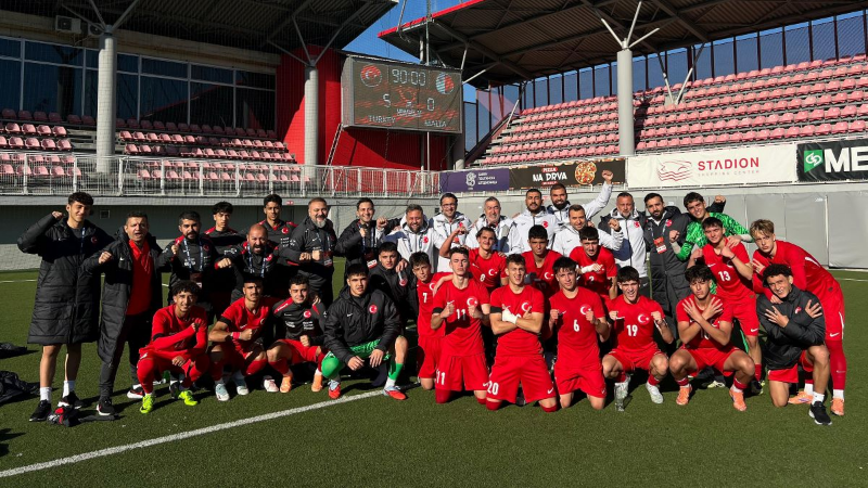 Gençler Malta’yı farklı geçti