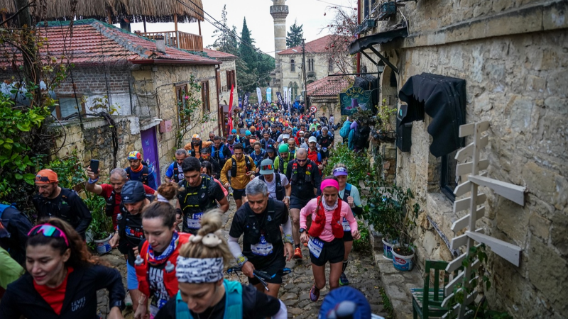 Kaz dağlarında ultra maraton