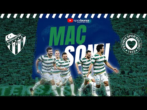 Bursaspor - Fethiyespor Maç Sonrası Canlı Yayını... #sporbursatr #bursaspor