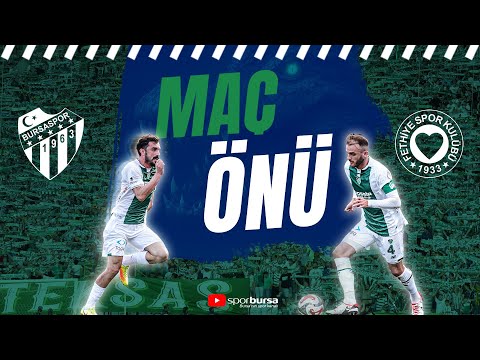 Bursaspor - Fethiyespor Maç Öncesi Canlı Yayını... #sporbursatr #bursaspor