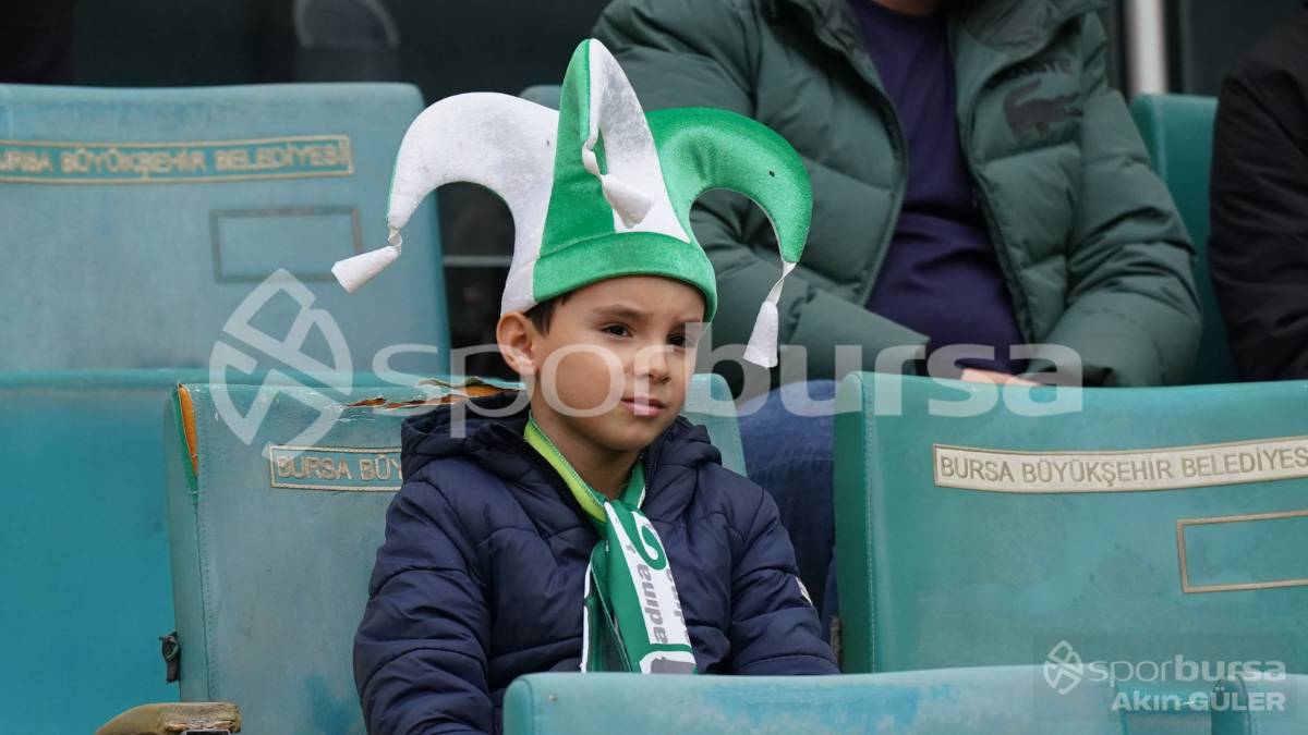 BURSASPOR - FETHİYESPOR MAÇ FOTOĞRAFLARI