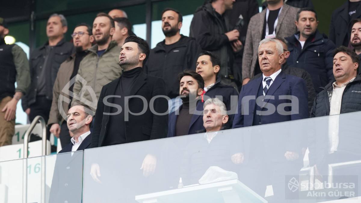 BURSASPOR - FETHİYESPOR MAÇ FOTOĞRAFLARI