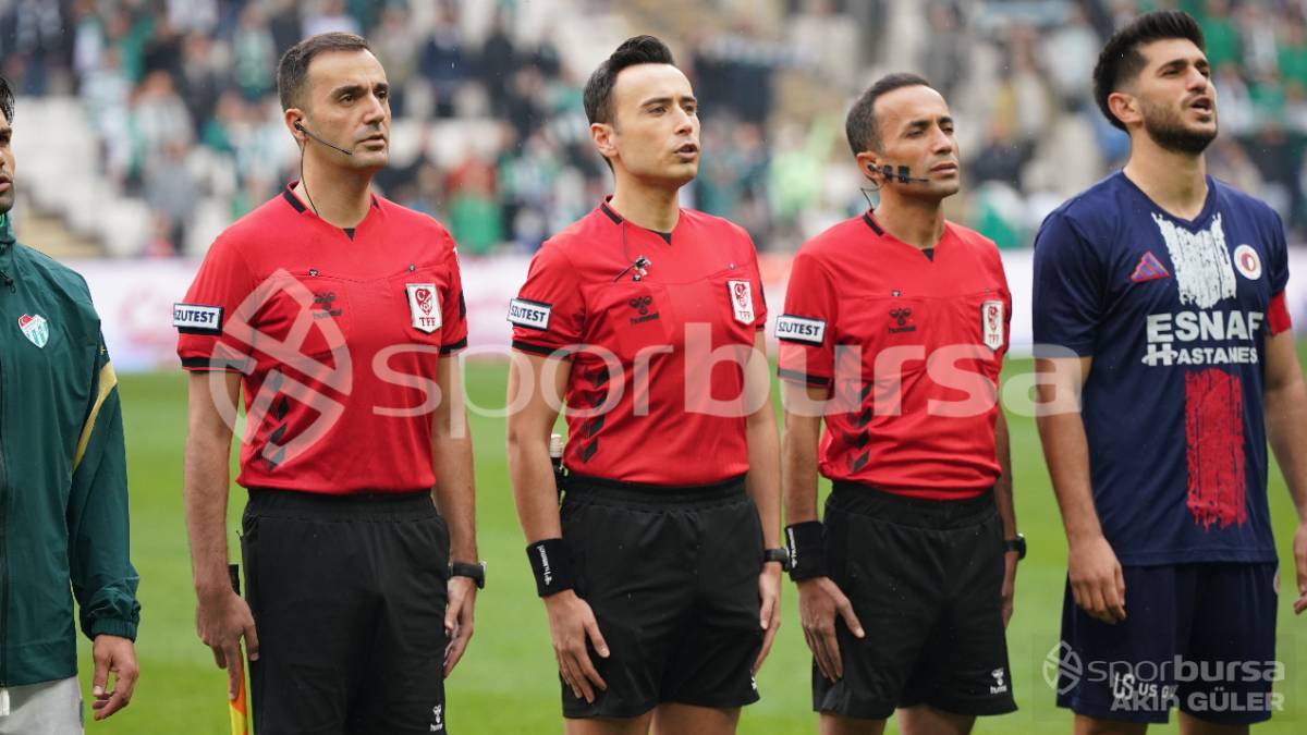 BURSASPOR - FETHİYESPOR MAÇ FOTOĞRAFLARI