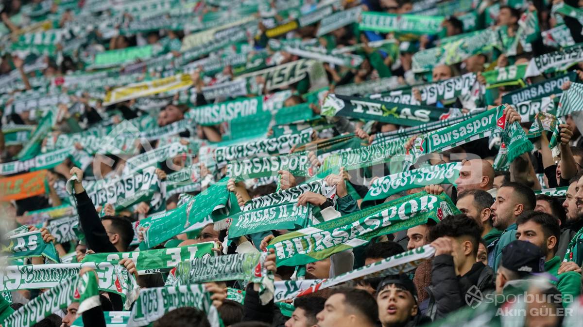 BURSASPOR - FETHİYESPOR MAÇ FOTOĞRAFLARI