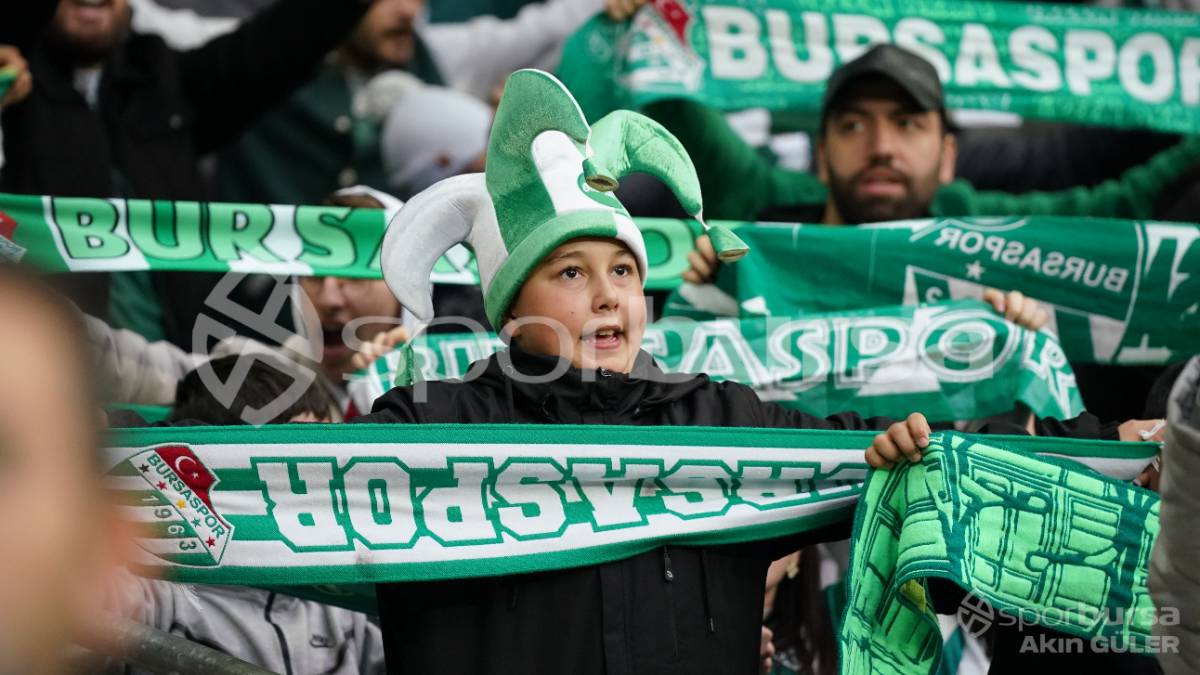 BURSASPOR - FETHİYESPOR MAÇ FOTOĞRAFLARI
