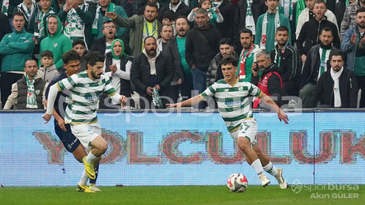 BURSASPOR - FETHİYESPOR MAÇ FOTOĞRAFLARI