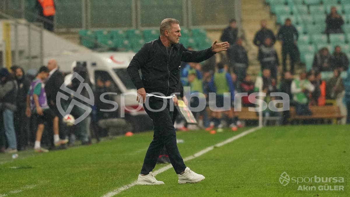 BURSASPOR - FETHİYESPOR MAÇ FOTOĞRAFLARI