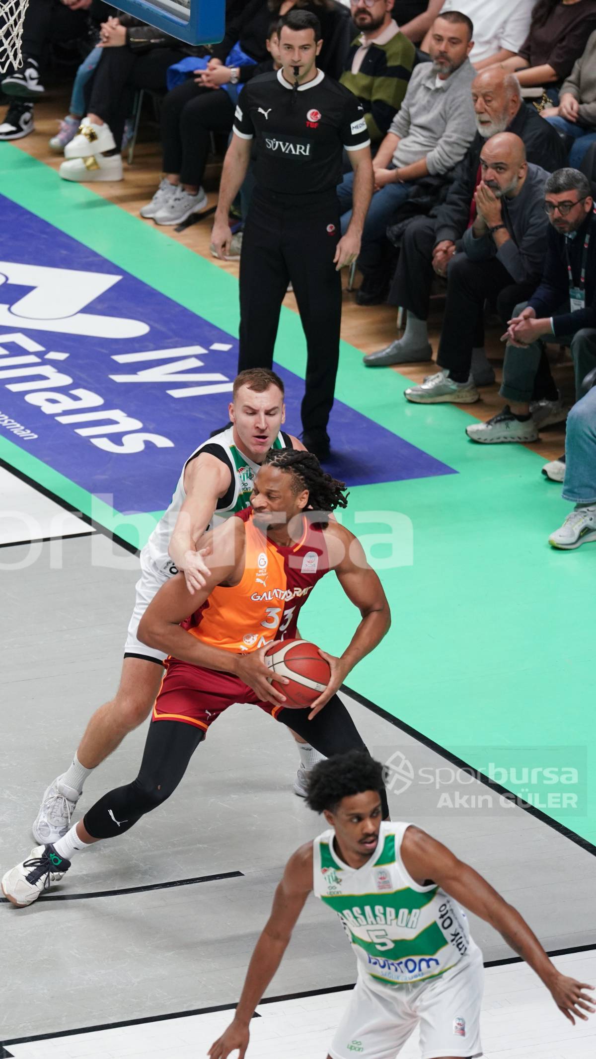 BURSASPOR - GALATASARAY MAÇ FOTOĞRAFLARI