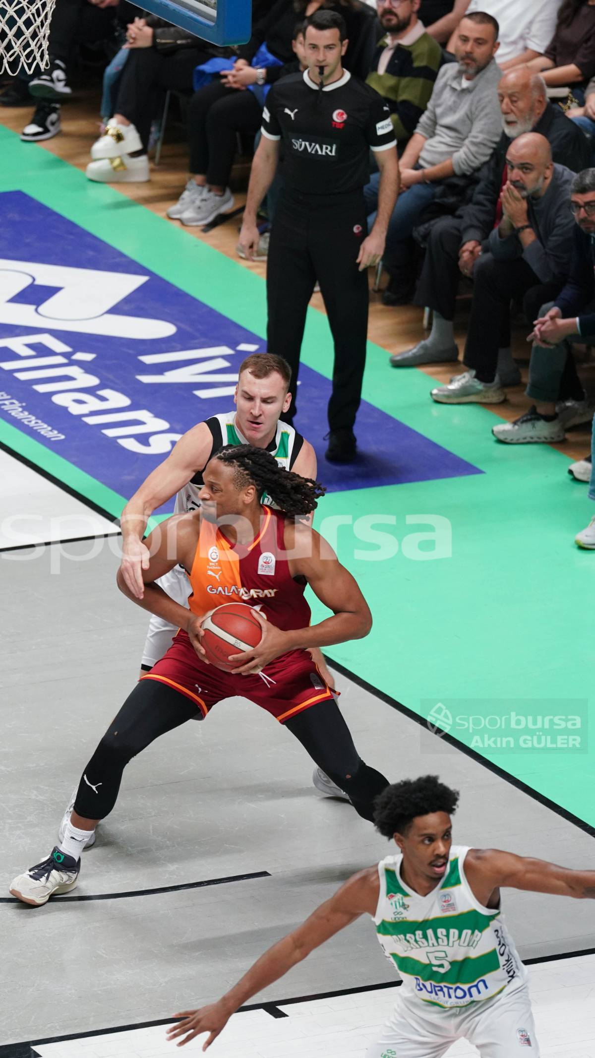 BURSASPOR - GALATASARAY MAÇ FOTOĞRAFLARI