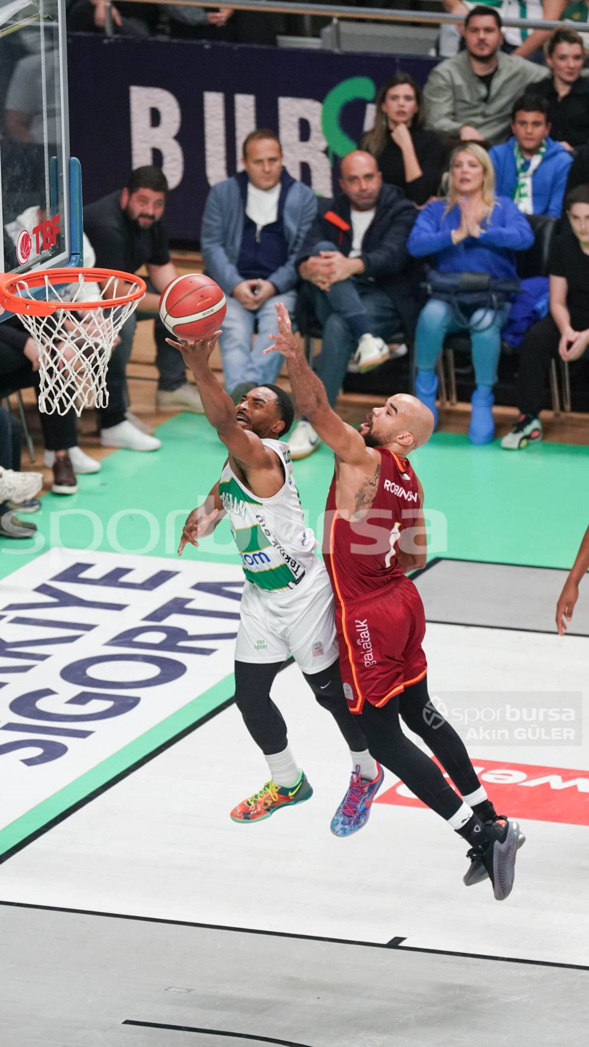 BURSASPOR - GALATASARAY MAÇ FOTOĞRAFLARI