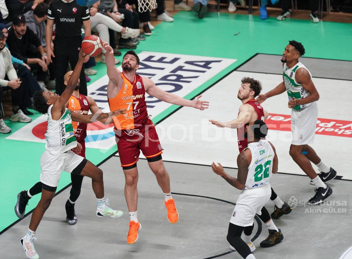 BURSASPOR - GALATASARAY MAÇ FOTOĞRAFLARI