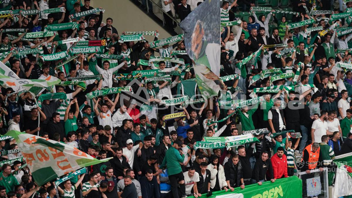 BURSASPOR - GALATASARAY MAÇ FOTOĞRAFLARI